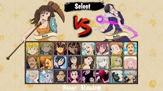 🎮 Nanatsu No Taizai Mugen V6 🎮【Gameplay  Link 】 [upl. by Atteiluj523]