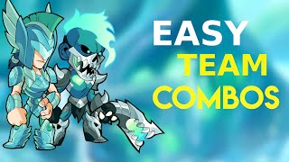 Easy Team Combos Brawlhalla [upl. by Nekcerb]