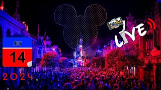 🔴LIVE Feu dartifice du 14 JUILLET à Disneyland Paris 22 [upl. by Inman]