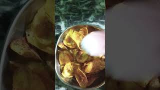 kele ki Chips 🍟🍟food recipe cooking [upl. by Frentz]