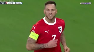 Marko Arnautovic Goal Austria Vs Norway 10 All Goals Analysis amp Extended Highlights Result [upl. by Ahsatan]