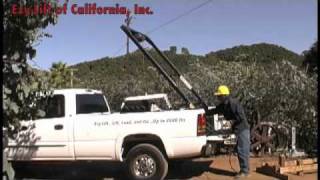 EzyLift of California  Lift Load and Go Engine Demo [upl. by Onnem]