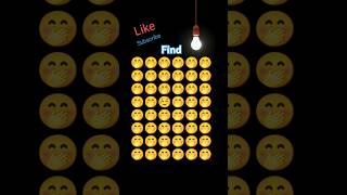 Find Emoji ☺️I Comment Your Answer I ytshorts quiz emoji iqtest puzzle trending [upl. by Eldwon]