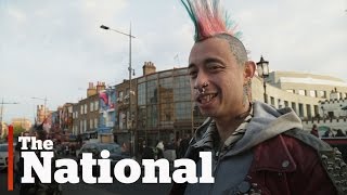 Britain celebrating 40 years of punk music [upl. by Aihsekal]