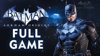 Batman Arkham Origins  Full Game Walkthrough in 4K 60fps I Am The Night [upl. by Ennovihs569]