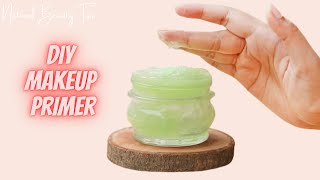 HOW TO MAKE MAKEUP PRIMER AT HOME Easy DIY Makeup Primer  Natural Homemade Face Primer [upl. by Annatsirhc]