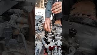 How to open a oil nozzle Hino 300isuzu mechanic rashidmechanic [upl. by Anahc]