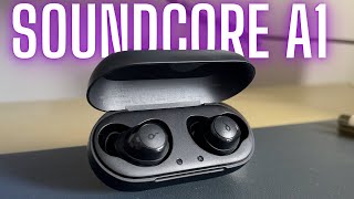 Soundcore A1 Earbuds  BEST Headphones Under £50  Review [upl. by Rapsag]