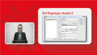 18 İkili Regresyon Analizi [upl. by Ballinger]