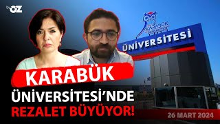 Meğer Karabük Üniversitesi’ndeki yolsuzluklar Sayıştay Raporları’nda da kayda geçirilmiş [upl. by Popele]