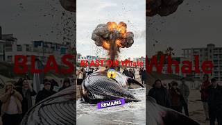 The Exploding Whale Incident Too Wild to Be True shorts facts history whale blast viralshorts [upl. by Charil527]