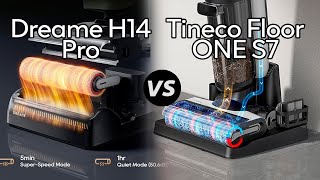 Dreame H14 Pro Vs Tineco Floor ONE S7  Which One Is Better specs Comparison [upl. by Fisoi]