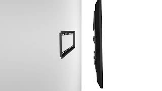 Fixed TV Wall Mount Model E407 Installation Video [upl. by Adle127]