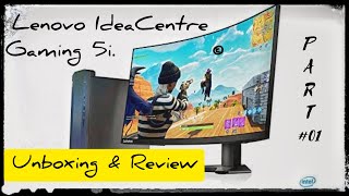 Lenovo IdeaCentre 5i Gaming Desktop Unboxing and Review [upl. by Daley]