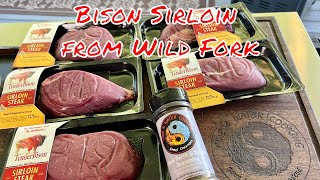 Bison Sirloin Steaks From Wild Fork Cooked Sous Vide and Seared [upl. by Foushee892]