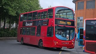 Only DB300 in Bucks LX58 CWG  Carousel  VDL DB300  WEG2  103 High Wycombe [upl. by Saphra]