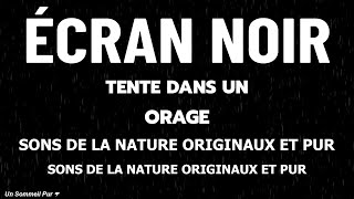 Pluie pour Dormir Profondément en 5 Minutes  Bruit de la Pluie et Orage dans la Forêt Brumeuse [upl. by Yoc]