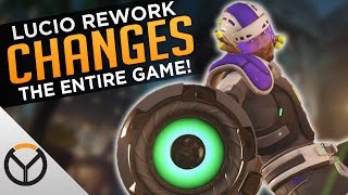 Overwatch Lucio Rework Changes EVERYTHING  Meta Discussion [upl. by Biebel]