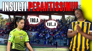 🤬⚽️INSULTI SCHIFOSI CONTRO L’ARBITRO DONNA DURANTE LA PARTITA DI PROMOZIONEEp18zero rispetto [upl. by Naira]