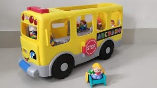 FisherPrice Little People Big Yellow Bus [upl. by Kaleena]