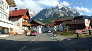 Freunde von Ehrwald  Autofahrt durch Ehrwald  Tirol  Zugspitzarena [upl. by Naugan648]