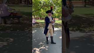 Marquis de LaFayette Colonial Williamsburg VA [upl. by Lahcear14]