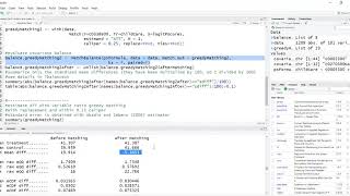 Variable ratio greedy propensity score matching with Matching Package in R [upl. by Naillij]