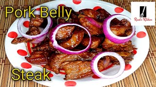 Pork Belly Steak Simpol [upl. by Floridia]