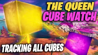 FORTNITE  THE QUEEN  GOLD CUBE  HEADING TO FINAL AWAKENING EVENT  CUBE TRACKER  LIVE COUNTDOWN [upl. by Tolman]