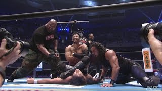 KENTA JOINS BULLET CLUB AND SHIBATA RETURNS ALL IN 2 MINUTES [upl. by Ymmak53]