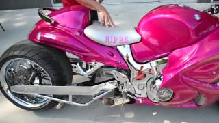 Suzuki Hayabusa Custom Build [upl. by Ingrim629]