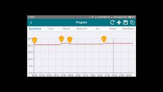 Programare termostat inteligent poer Smart [upl. by Aliahkim827]