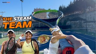 The reason the Wilson Steam 100 is so popular on the WTA Tour [upl. by Yeargain]