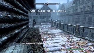 Skyrim  How to Join the Thieves Guild [upl. by Pickar]