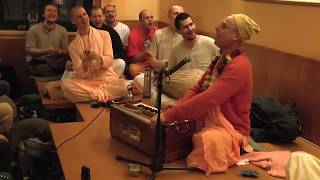 SUPER ECSTATIC Kirtan by HH Kadamba Kanana Swami  Hari Haraye 2013 [upl. by Ayo]