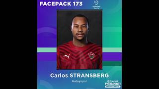 FACE PACK 173 efootballpes2021 süperlig [upl. by Elleoj]