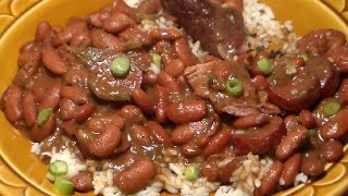 How To Make Red Beans And Rice Cajun Red Beans amp Rice Recipe [upl. by Javier]