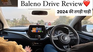 Baleno Drive Review ❤️ baleno Delta Model  baleno test drive  baleno 2024  new model baleno [upl. by Hgielsel]