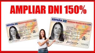 ✅ COMO AMPLIAR DNI al 150 EN WORD [upl. by Airotna]