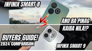 INFINIX SMART 8 VS INFINIX SMART 9 ANO BA UPGRADE DITO PHONE COMPARISON 2024 [upl. by Graeme]