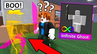 Infinity Ghost Perk in Roblox Murder Mystery 2 [upl. by Eynobe]