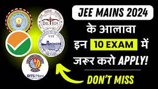 Top 10 Engineering Exams In India  Other Than Jee Mains 2024  Career Margdarshan [upl. by Farrel]