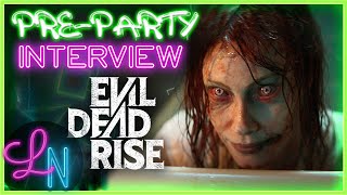 Evil Dead Rise Interview Meet Alyssa Sutherland Your New Favorite Deadite [upl. by Kano]