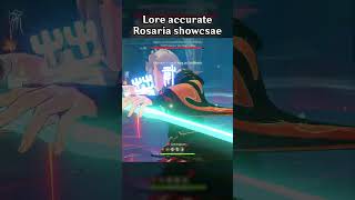 LORE ACCURATE ROSARIA SHOWCASE [upl. by Hansen605]