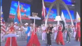 27NOV10 THAILAND Part 5 Guangzhou 2010 Asian Games Closing Ceremony  The 16th Asian Games China  พิธีปิดกีฬาเอเชี่ยนเกมส์ ครั้งที่ ๑๖ กวางเจา จีน [upl. by Narah]