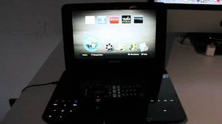 Samsung 3D Portable BluRay BDC8000 Multimedia Player Review HD [upl. by Nnaxor183]