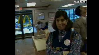 Inside a McDonalds restaurant in 1990 [upl. by Iamhaj530]