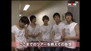 Vietsub Tohoshinki Back Stage  MC Digest The Secret Code Live at Tokyo Dome [upl. by Alegna]