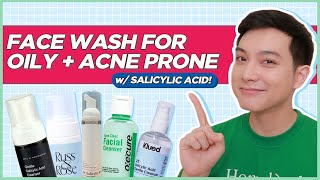 UNDER P500 FACE WASHES Best for OILY  ACNE PRONE SKIN Filipino  Jan Angelo [upl. by Tempest55]