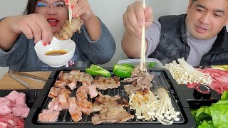 SAMGYUPSAL SA BAHAY  MUKBANG ASMR [upl. by Adna828]